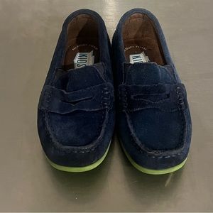 Florsheim Kids navy suede penny loafer size toddler 10